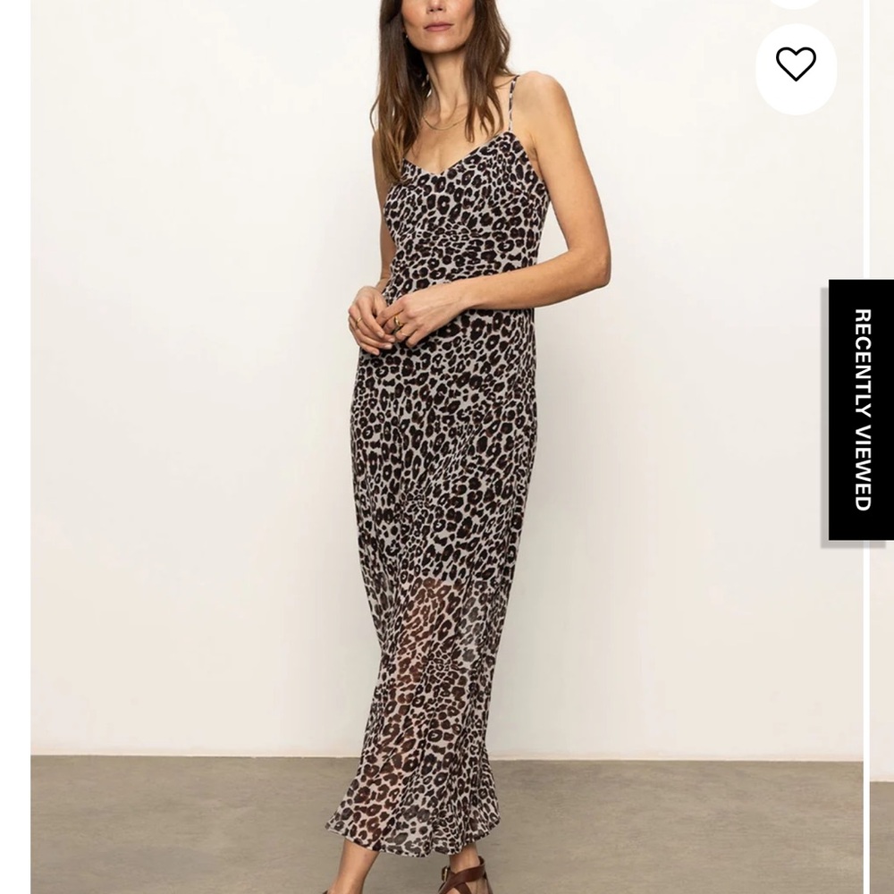Sanctuary Leopard Print Maxi Dress NWT